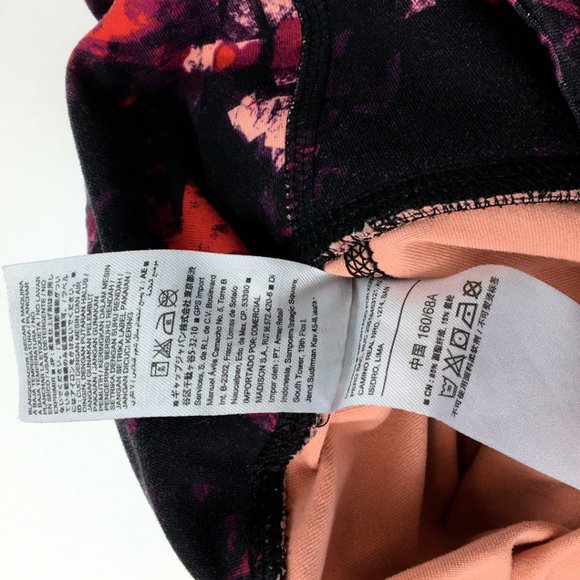 Old Navy Women's Comfortable High Rise Leggins Black Red Tights Size S - Picture 8 of 9